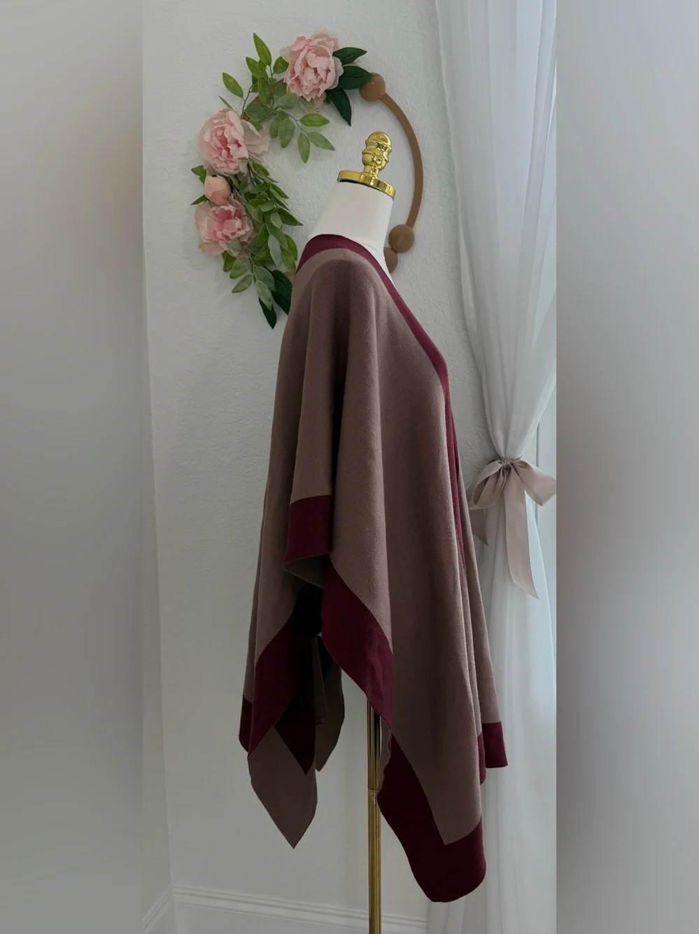 NEW Lululemon Bundle Up Wrap Merino Wool Spanish Oak & Savannah Colorway O/S